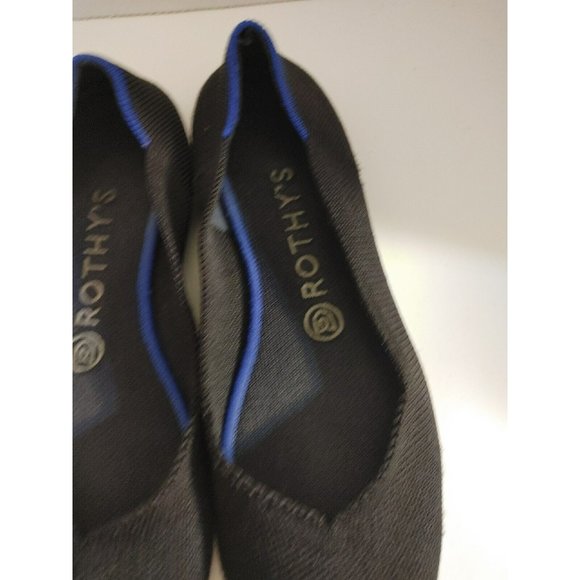 Rothy's Black and Blue Flats - Picture 3 of 13